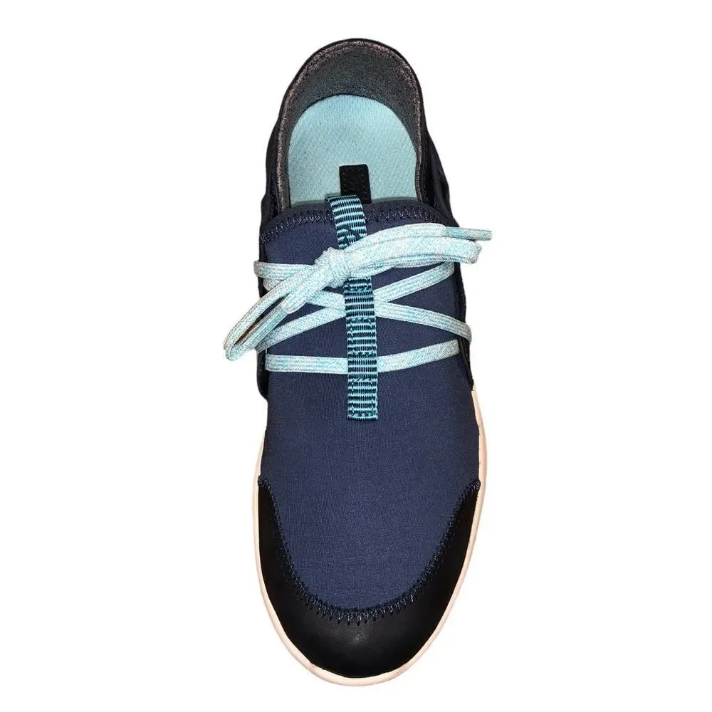 OluKai Blue and Black Athletic Shoes